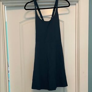 Dark Teal Strappy Athletic Dress